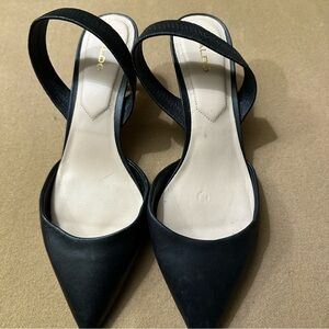 ALDO Women's Black Slip-On Shoes